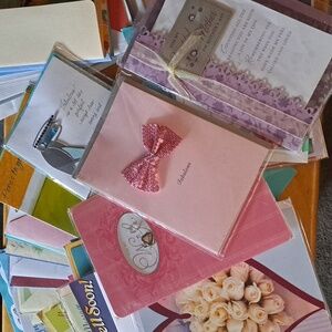 A Lot Of 55 Cards Birthday, Get Well, Thank You, I Love You, Blank, and More